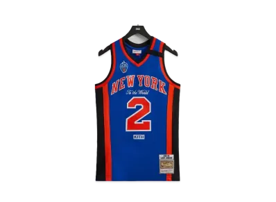Kith and Mitchell & Ness for the New York Knicks Larry Johnson Jersey "Multi"