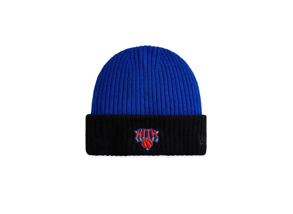 Kith x the New York Knicks Logo Beanie "Royal"