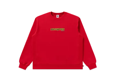 Blackeyepatch Horsepower Logo Crew Sweat "Red"