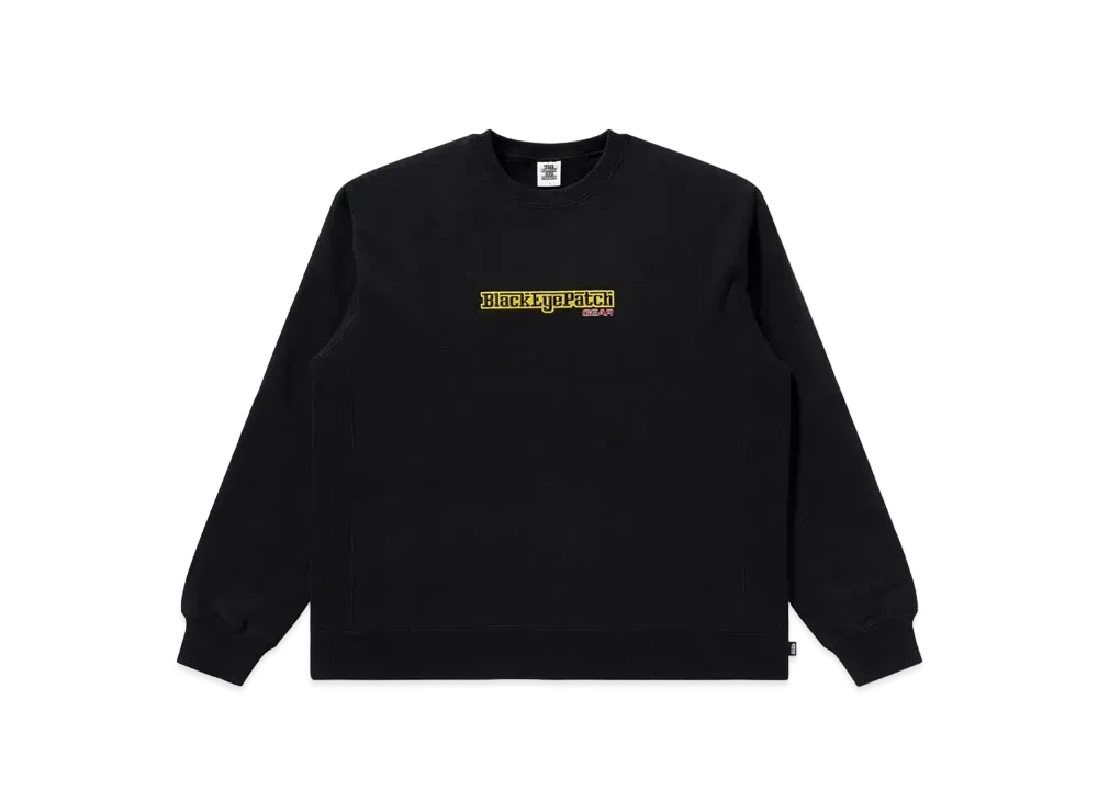 Blackeyepatch Horsepower Logo Crew Sweat "Black"