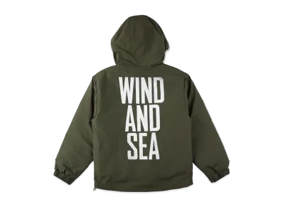 WIND AND SEA Military Surplus Shell Parka "Olive Drab"