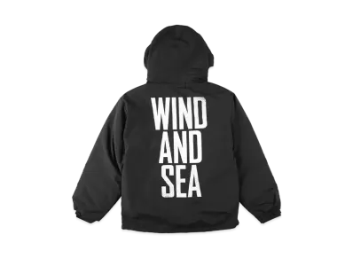 WIND AND SEA Military Surplus Shell Parka "Black"
