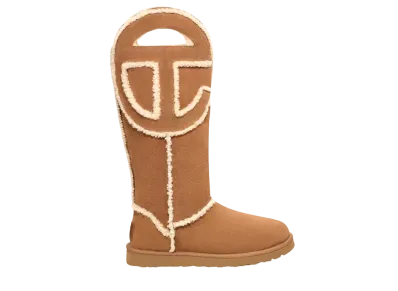 Telfar × UGG Logo Tall Boot "Chestnut"