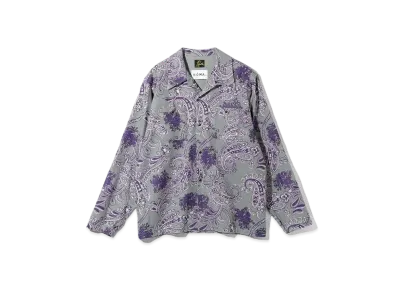 Needles x NOMA t.d. Cowboy One-Up Shirt - Paisley Pt. "Gray"