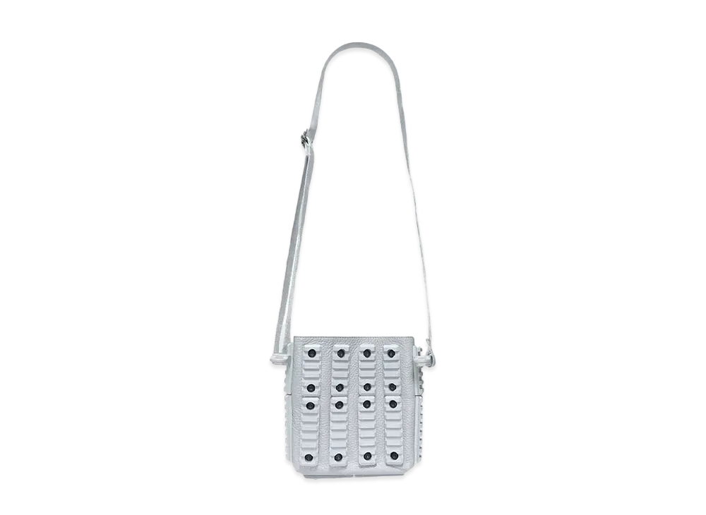 GANIKAWA SHOULDER BAG (S) "LIGHT GRAY"