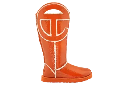 Telfar × UGG Logo Tall Crinkle "Spicy Pumpkin"