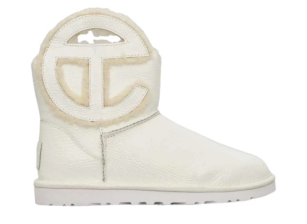 テルファー × アグ ロゴ ミニ クリンクル "ホワイト"