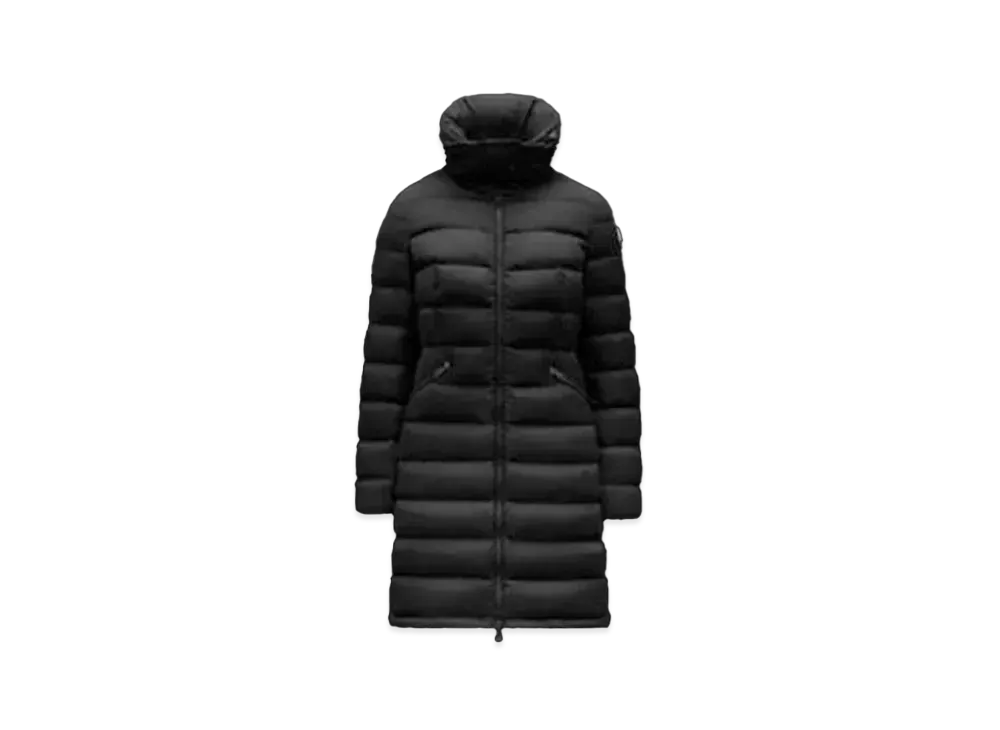 MONCLER Flammette Long Down Jacket "Black"