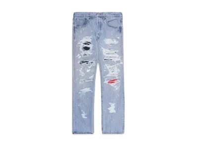 HYPE DROP x INNOCENCE NYC EXCLUSIVE DESTROY DENIM PANTS 32inch "Indigo"