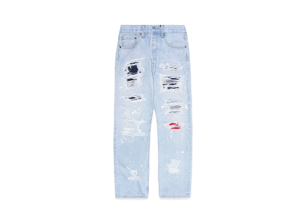 HYPE DROP x INNOCENCE NYC EXCLUSIVE DESTROY DENIM PANTS 30inch "Indigo"