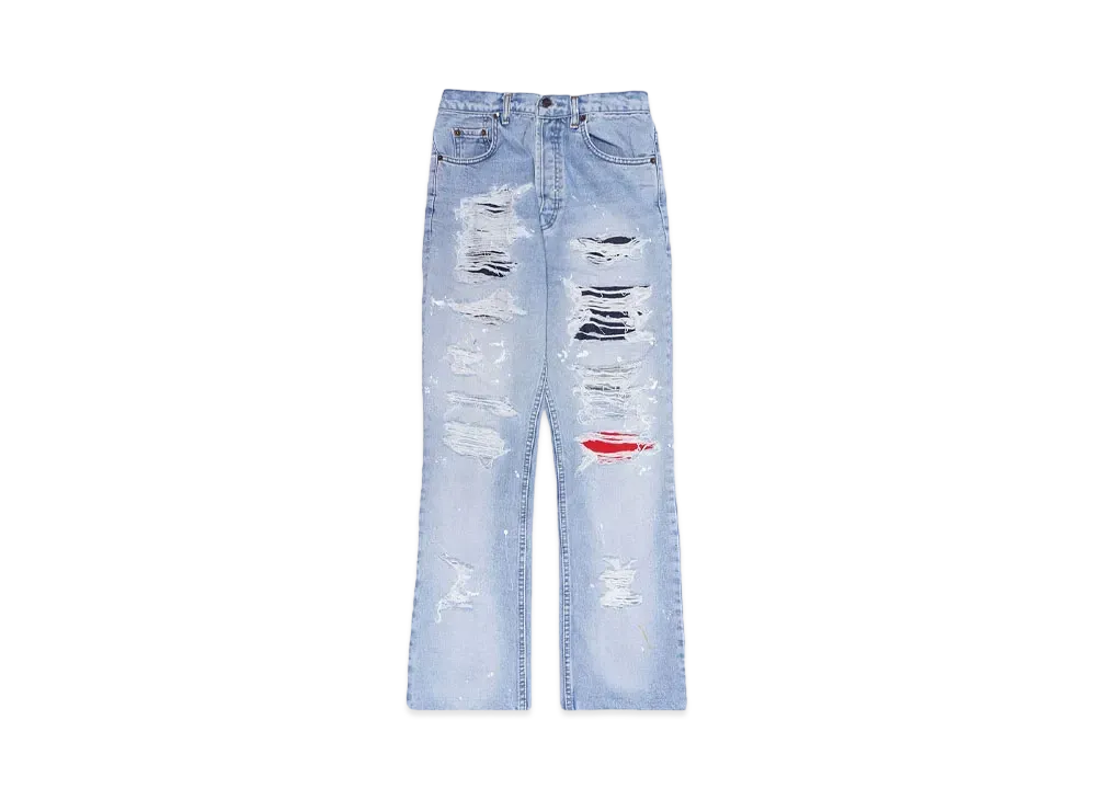 INNOCENCE x HYPE DROP NYC EXCLUSIVE DESTROY DENIM PANTS 30inch "Indigo"