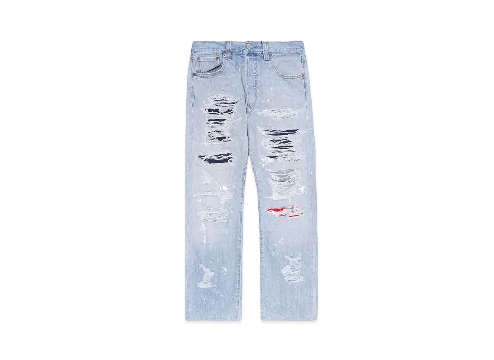 HYPE DROP x INNOCENCE NYC EXCLUSIVE DESTROY DENIM PANTS 30inch "Indigo"