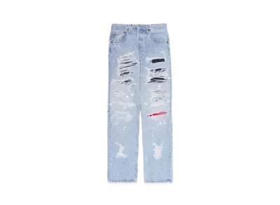 HYPE DROP x INNOCENCE NYC EXCLUSIVE DESTROY DENIM PANTS 30inch "Indigo"