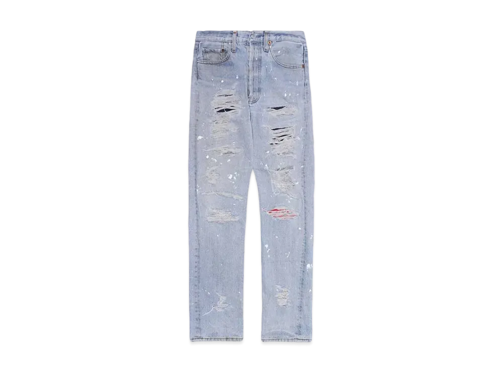 HYPE DROP x INNOCENCE NYC EXCLUSIVE DESTROY DENIM PANTS 32inch "Indigo"