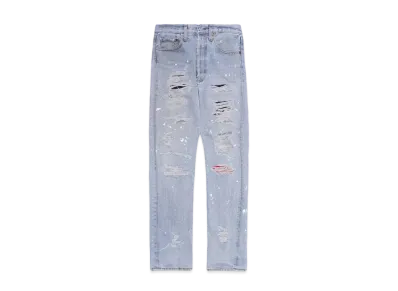 HYPE DROP x INNOCENCE NYC EXCLUSIVE DESTROY DENIM PANTS 32inch "Indigo"