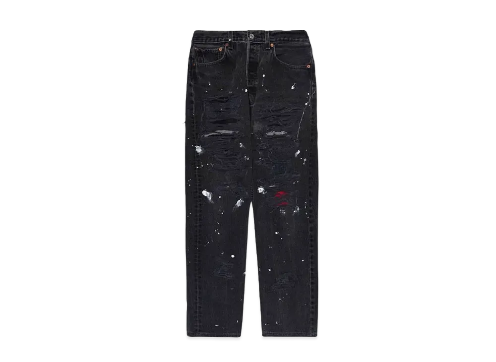HYPE DROP x INNOCENCE NYC EXCLUSIVE DESTROY DENIM PANTS 32inch "Black"