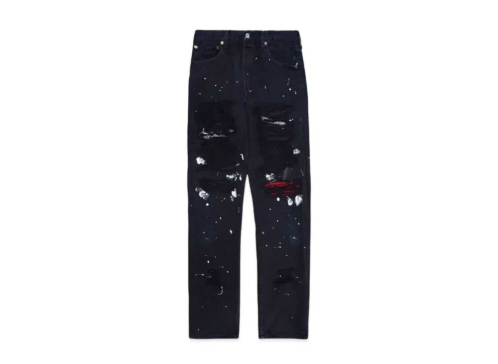 HYPE DROP x INNOCENCE NYC EXCLUSIVE DESTROY DENIM PANTS 32inch "Black"