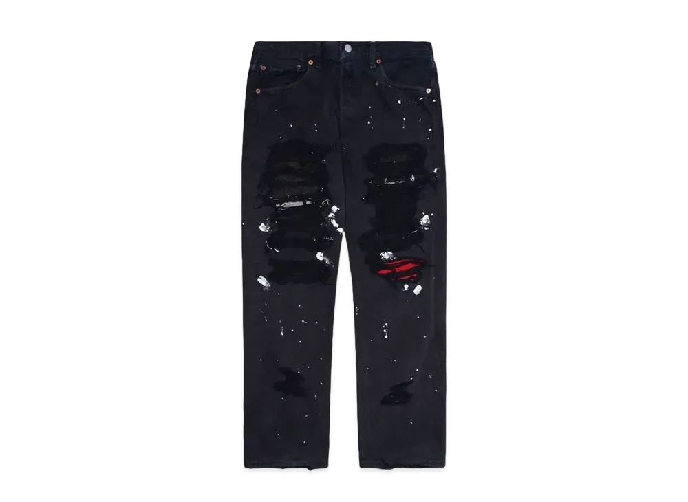 HYPE DROP x INNOCENCE NYC EXCLUSIVE DESTROY DENIM PANTS 32inch "Black"