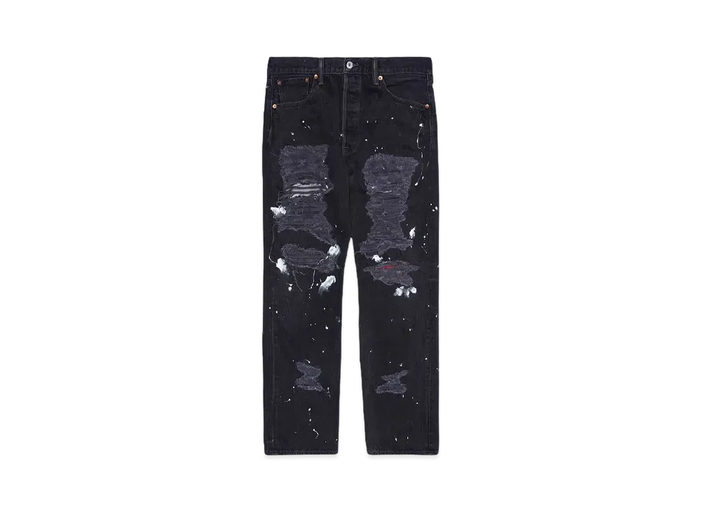HYPE DROP x INNOCENCE NYC EXCLUSIVE DESTROY DENIM PANTS 34inch "Black"