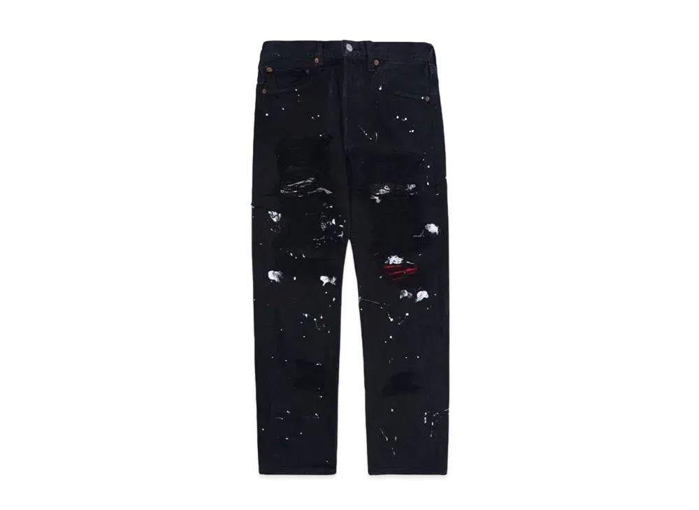HYPE DROP x INNOCENCE NYC EXCLUSIVE DESTROY DENIM PANTS 32inch "Black"