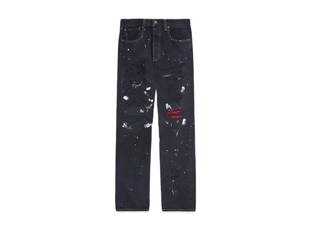 HYPE DROP x INNOCENCE NYC EXCLUSIVE DESTROY DENIM PANTS 34inch "Black"