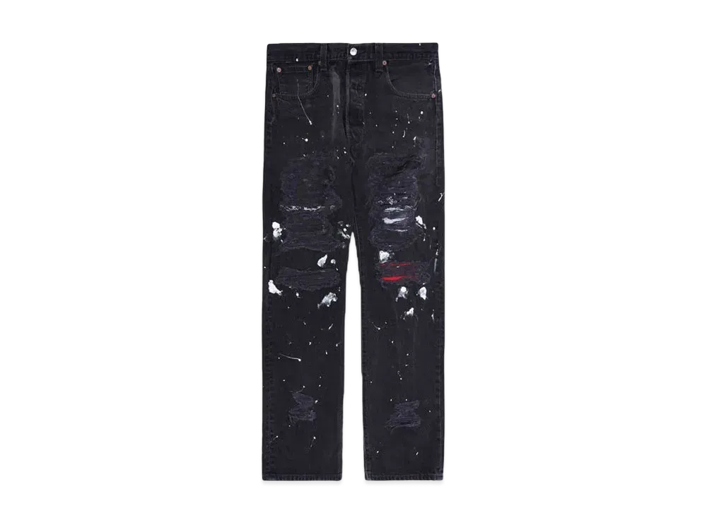 HYPE DROP x INNOCENCE NYC EXCLUSIVE DESTROY DENIM PANTS 34inch "Black"