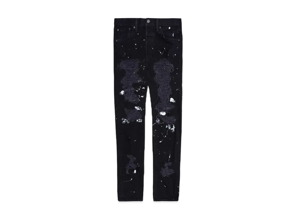 HYPE DROP x INNOCENCE NYC EXCLUSIVE DESTROY DENIM PANTS 34inch "Black"