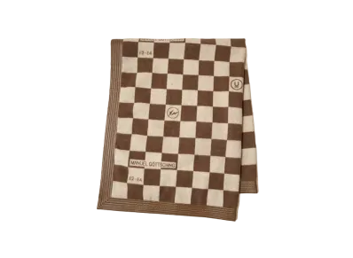 UNDERCOVER x FRAGMENT Cashmere Wool Blanket "Brown CK"