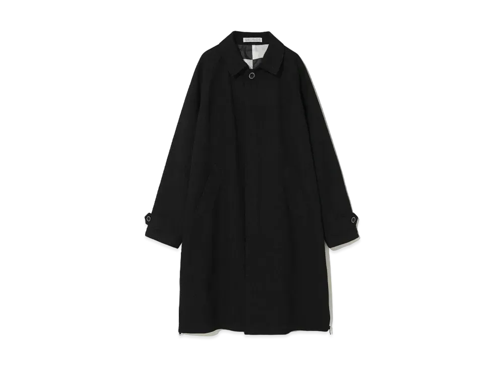 UNDERCOVER x FRAGMENT Wool Raglan Coat "Black CK"
