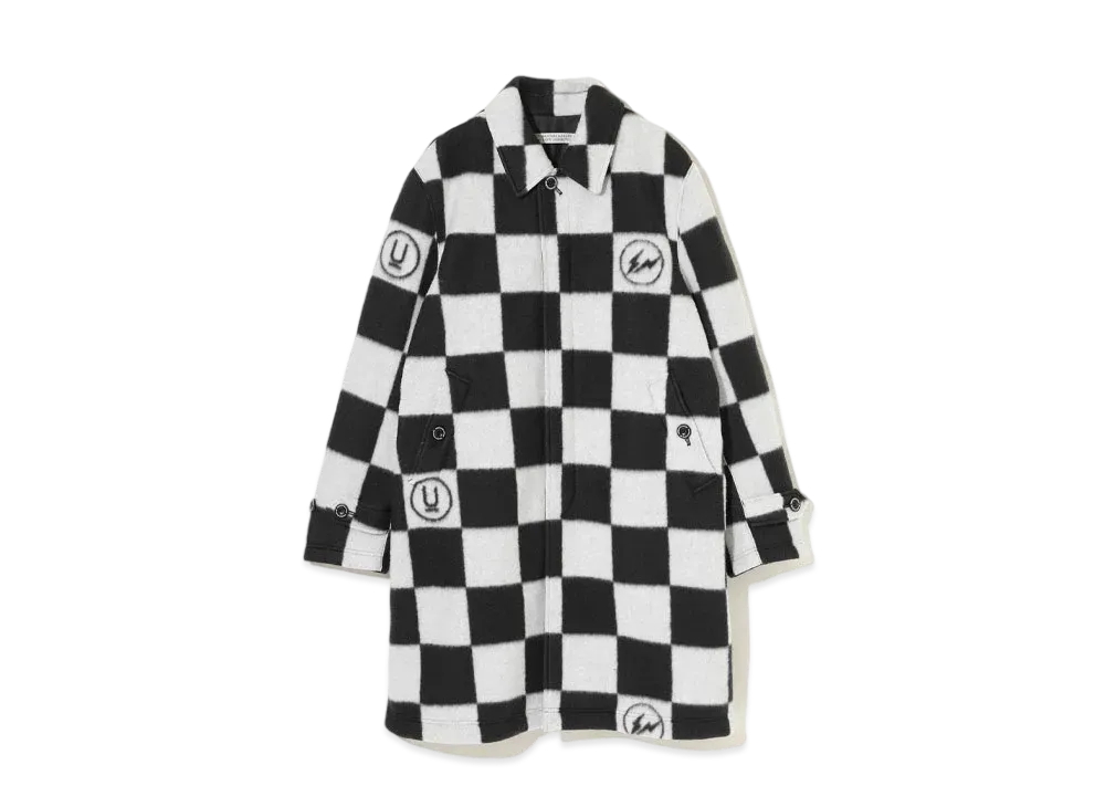 UNDERCOVER x FRAGMENT Fleece Coat "Black"