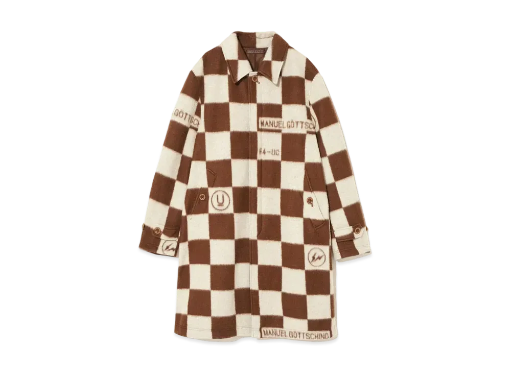 UNDERCOVER x FRAGMENT Fleece Coat "Brown CK"