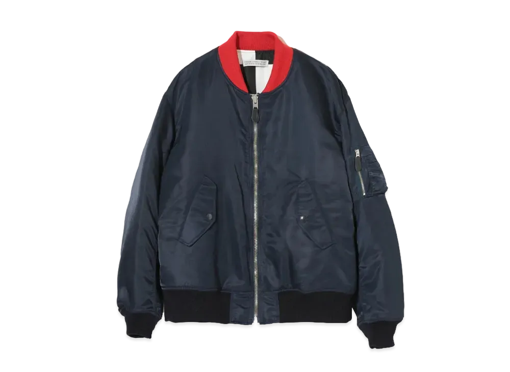 UNDERCOVER x FRAGMENT Women's Nylon Ma-1 Jacket "Navy"