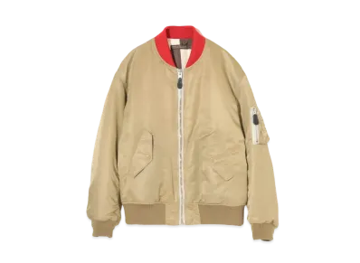 UNDERCOVER x FRAGMENT Men's Nylon Ma-1 Jacket "Beige"