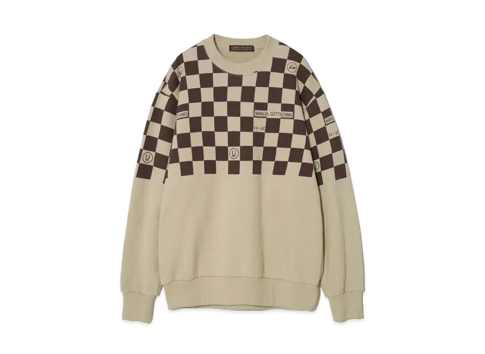 UNDERCOVER x FRAGMENT Cotton Sweat Pullover "Brown CK"