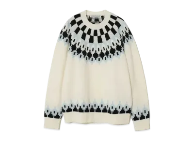 UNDERCOVER x FRAGMENT Wool Knit Pullover "O.WHT Base"