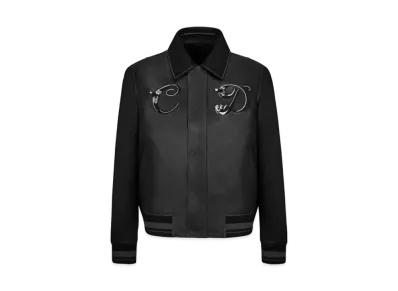 Dior x KENNY SCHARF Leather Jacket "Black"