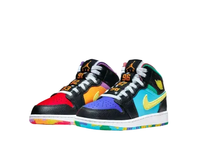 Nike GS Air Jordan 1 Mid SS "Championships"