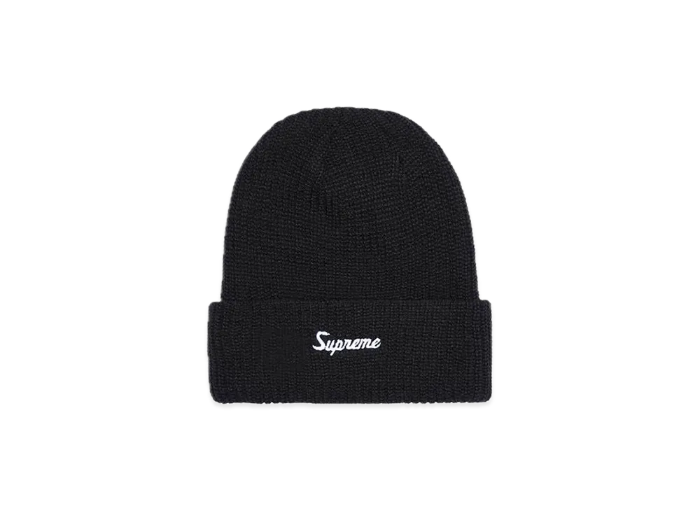 Supreme Loose Gauge Beanie "Black" (23FW)