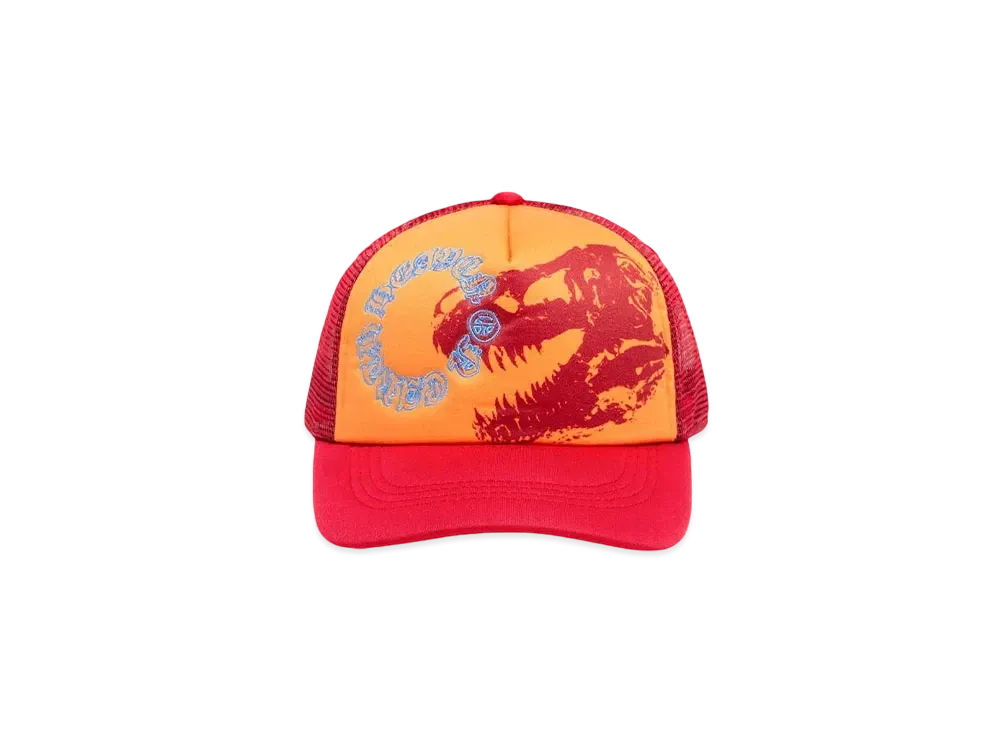 Erehwon Heaven on Earth Rex Skull Hat "RED"
