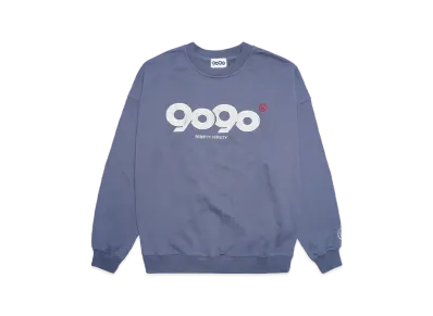 9090 OG Logo Crewneck Sweat "Smoke Blue"