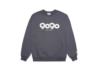9090 OG Logo Crewneck Sweat "Charcoal Black"