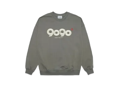9090 OG Logo Crewneck Sweat "Charcoal Gray"