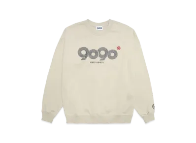 9090 OG Logo Crewneck Sweat "Sand Beige"
