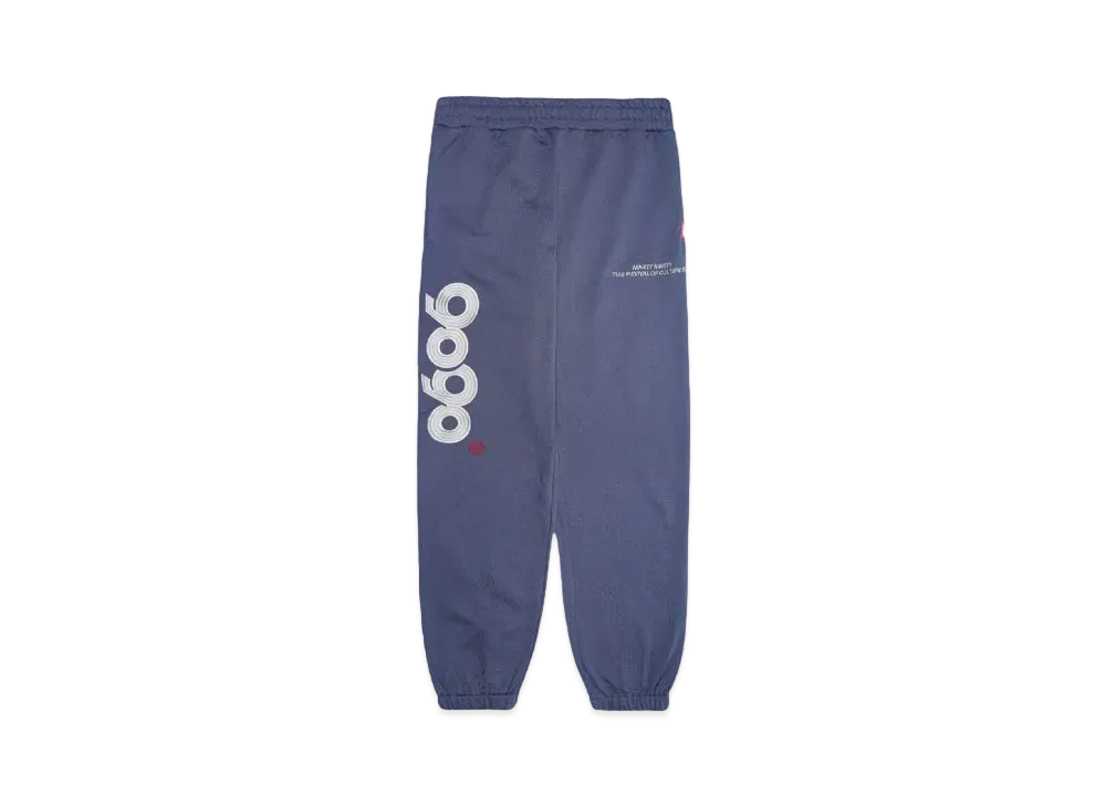 9090 OG Logo Sweat Pants "Smoke Blue"