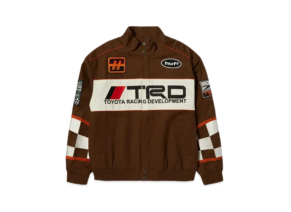 HUF x Toyota TRD Global Racing Jacket "Brown"