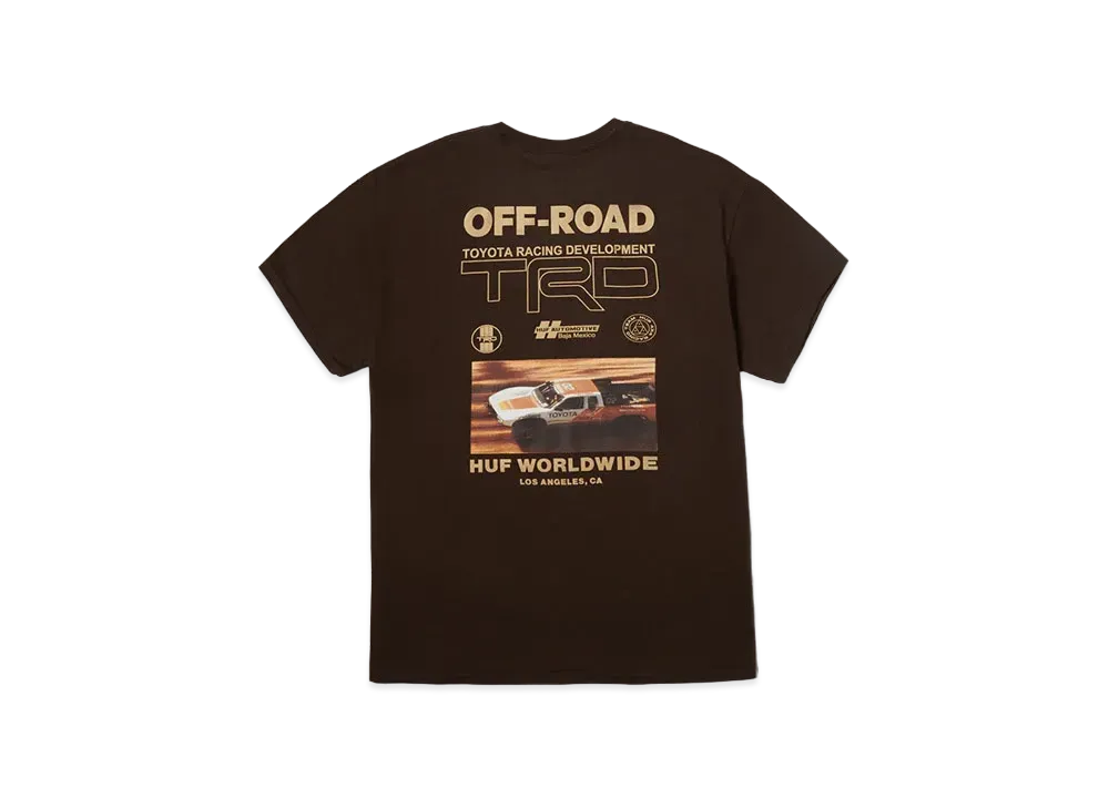 HUF x Toyota TRD Off-Road T-shirt "Choco"