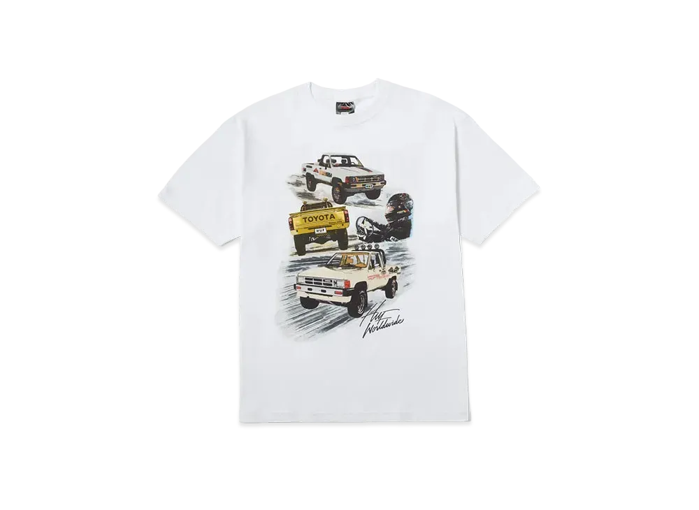HUF x Toyota TRD Racing T-shirt "White"