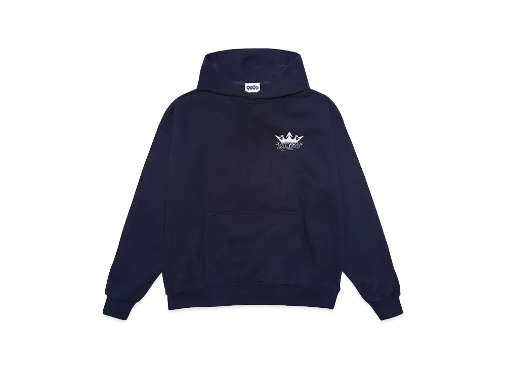 9090 King Logo Hoodie "Navy"