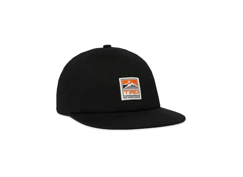 HUF x Toyota TRD Snapback "Black"