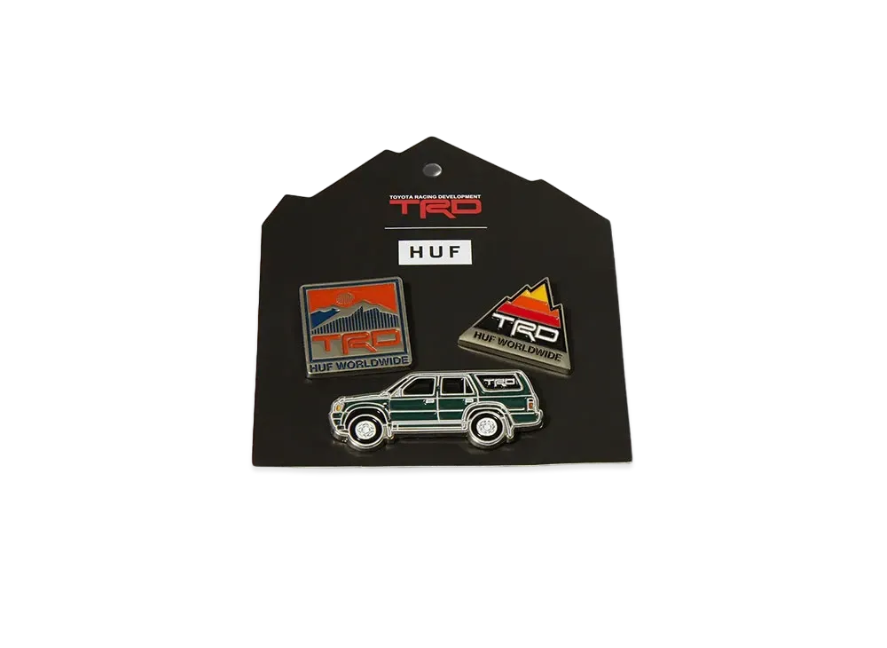HUF x Toyota TRD Pin Set "Multi"
